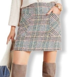 Maeve Tweed Mini Skirt